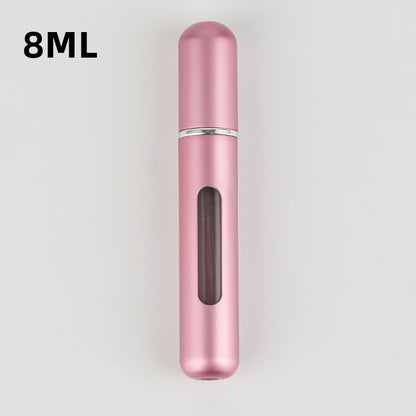 Mini Portable Refillable 8ml 5ml Perfume Aluminum Atomizer Spray Cosmetic Bottle