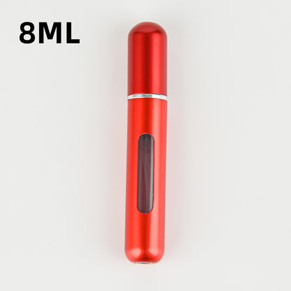 Mini Portable Refillable 8ml 5ml Perfume Aluminum Atomizer Spray Cosmetic Bottle