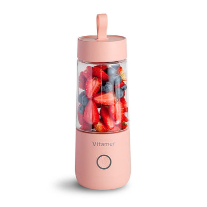 Portable Blender Juicer Electric USB Rechargeable Mixer Smoothie Slushy Cup Fresh Juice Blender Bottle USB Charging Kitchen Gadgets