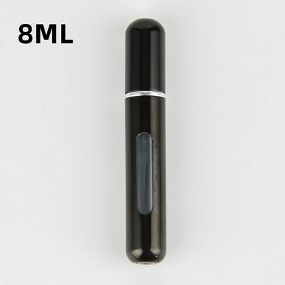 Mini Portable Refillable 8ml 5ml Perfume Aluminum Atomizer Spray Cosmetic Bottle
